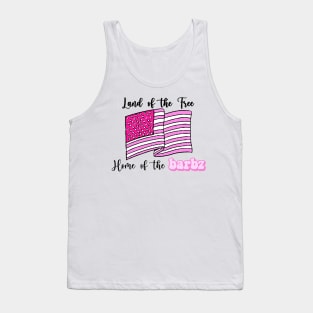 Land of the free barbies barbz Tank Top